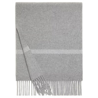 Loro Piana Lambs Cashmere Knit Scarves Men's Gray