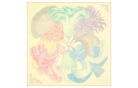 HERMES Silk Scarves Women's Yellow