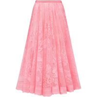 DIOR Casual Long Skirts Women's Pink