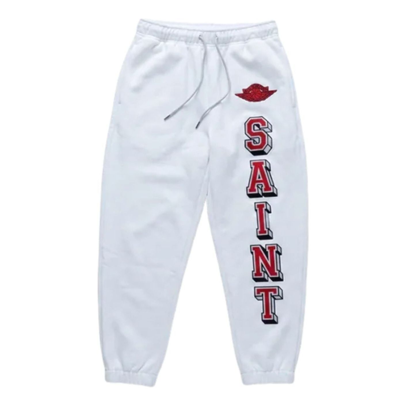 Jordan x Saint Mxxxxxx Fleece Pant 'White' FV4720-100