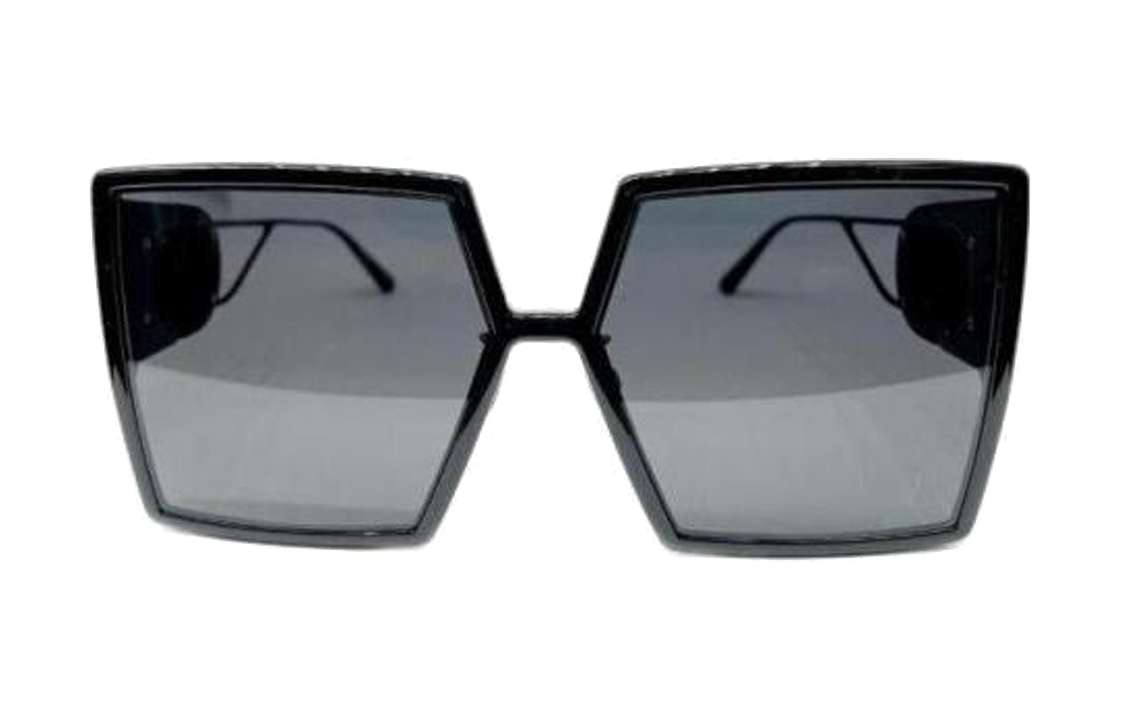 DIOR - Irregular Shape Sunglasses Men's Black