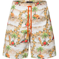 LOUIS VUITTON Monogram Nylon Swim Shorts