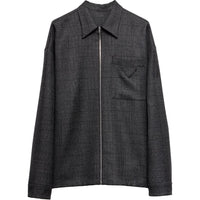 PRADA SS24 Shirt Men's Charcoal Gray