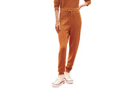 HERMES Knitted Sweatpants Women's Orange