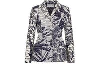 DIOR All Over Patterned Single Breasted Jacket