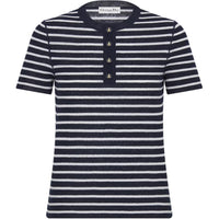 DIOR Regular T Shirt Women's Blue White