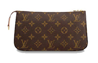 LOUIS VUITTON Pochette Accessories Monogram Brown