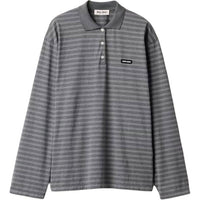 MIU MIU SS25 Polo Shirt Women's Gray