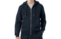 HERMES Jackets Coats Men's Marine Blue