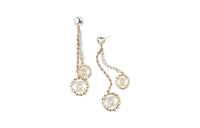 CHANEL Earrings Women's Gold