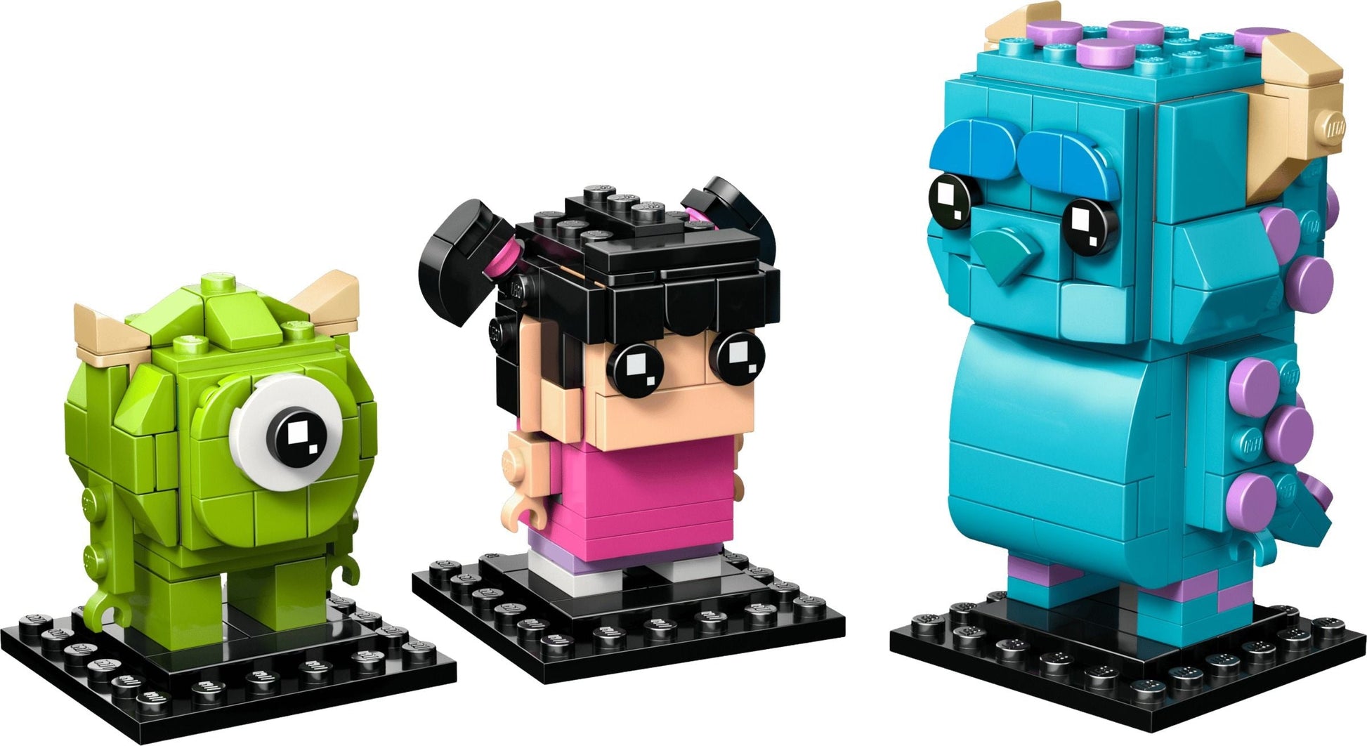LEGO Sulley, Mike and Boo Figures 'Multi-Color' 40861