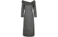 DIOR Long-Sleeved Dresses Women's Gray