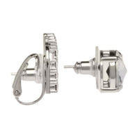 MIU MIU Metal Earrings Women's Silver