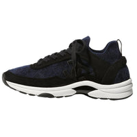CHANEL Low-Top Casual Shoes Women's Blue Black
