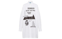PRADA Long-Sleeved Dresses Women's White