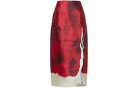 PRADA Casual Long Skirts Women's Red