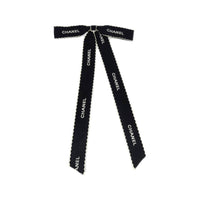 CHANEL 1990 2000s Satin Bow Brooch
