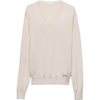 PRADA SS25 Knitwear Men's Beige
