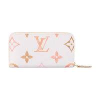 LOUIS VUITTON Zippy Wallet Beige