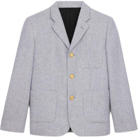 CELINE SS25 Jackets & Coats Women's Gray White