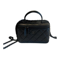 CHANEL Leather Shoulder Bag, Crossbody Bag, Handbag Women's Black
