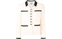 CHANEL 1996 CC-buttons Single-breasted Tweed Jacket