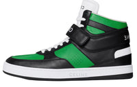 CELINE High Top Stylish Skateboarding Shoes Men's Black Green