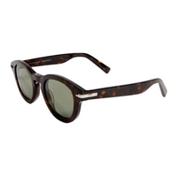 DIOR Acetate Oval Sunglasses Men's Tortoiseshell