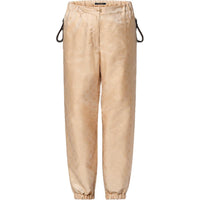 LOUIS VUITTON FW24 Knitted Sweatpants Women's Camel