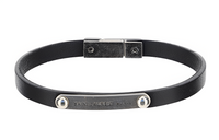 SAINT LAURENT Logo engraved Bracelet