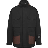 DIOR X Stone Island Cotton Blend Satin Jacket