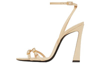 SAINT LAURENT Lila One Strap Sandals Women's Nude