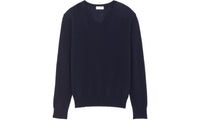 SAINT LAURENT V-Neck Long-Sleeved Jumper