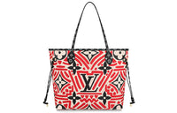 LOUIS VUITTON Crafty Neverfull Mm Cream/Red