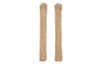 Loro Piana Knit Gloves Women's Brown