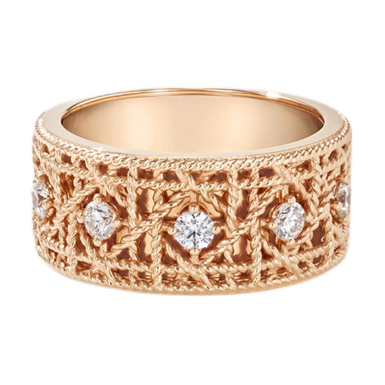 DIOR 18K Gold Rings Women's Rose