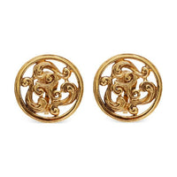 SAINT LAURENT Pre Owned Stud Clip on Earrings
