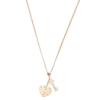 CHANEL Pre-Owned 2002 CC Heart Pendant Necklace