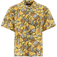 PRADA Graphic Printed Short-Sleeve Shirt