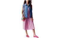 CHANEL Sleeveless Dresses Women's Multicolor