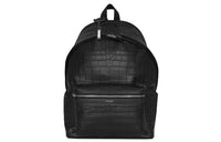 SAINT LAURENT City Cow Leather Backpack Regular Men's Black