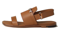 HERMES Strap Sandals Men's Brown