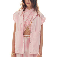 CHANEL 24 New Spring And Summer Arrivals Jackets Coats Women's Light Pink Red