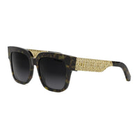 DIOR Metal Acetate Square Sunglasses Women's Black