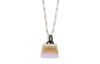 HERMES Brass Buffalo Horn Necklaces Women's Multicolor