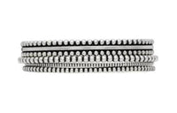 SAINT LAURENT Brass Bangles Women's Silver