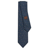 HERMES Silk Ties Men's Ocean/Sky