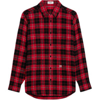 CELINE Shirts Unisex Red/Black