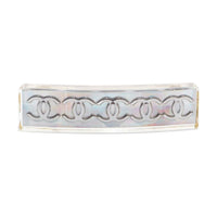 CHANEL Silver-Plated Hair Clips Women's Multicolor