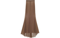 SAINT LAURENT Casual Long Skirts Women's Brown